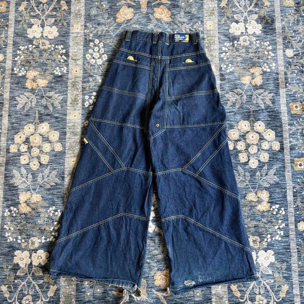 Vintage 1990s Kik Wear Baggy Rave Pants